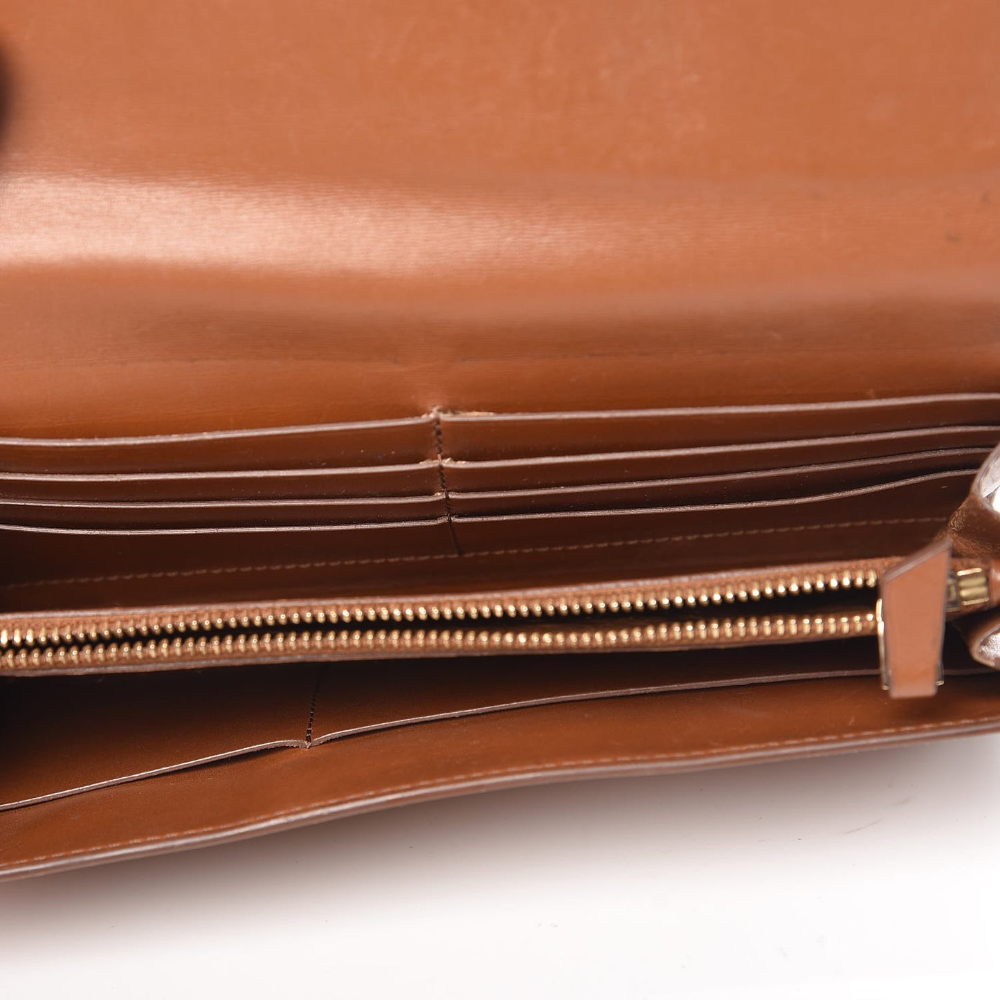 Calfskin Brillant Wallet Vegetal