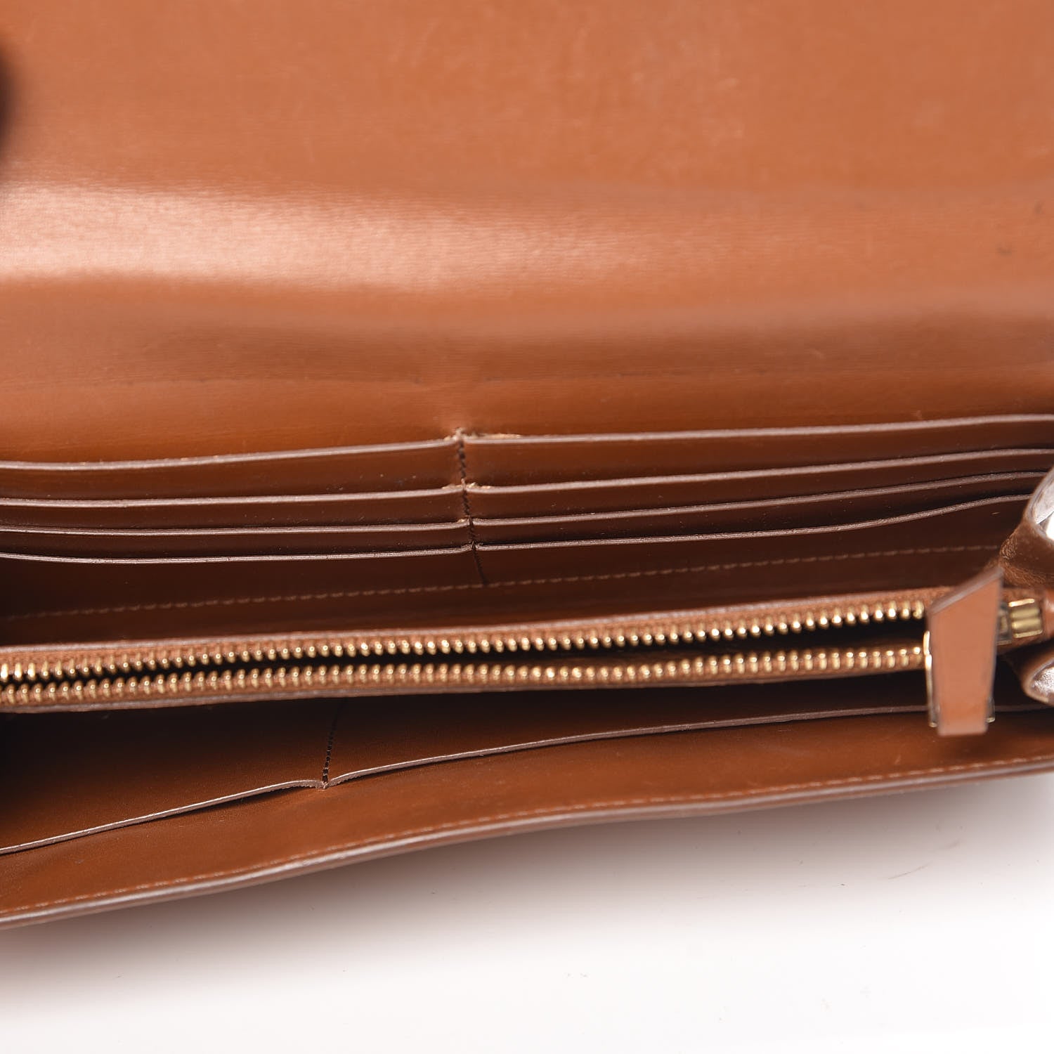 Delvaux Calfskin Brillant Wallet Vegetal 8 of 17