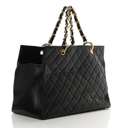 Chanel Caviar Quilted Timeless CC Tote Black 3 of 19