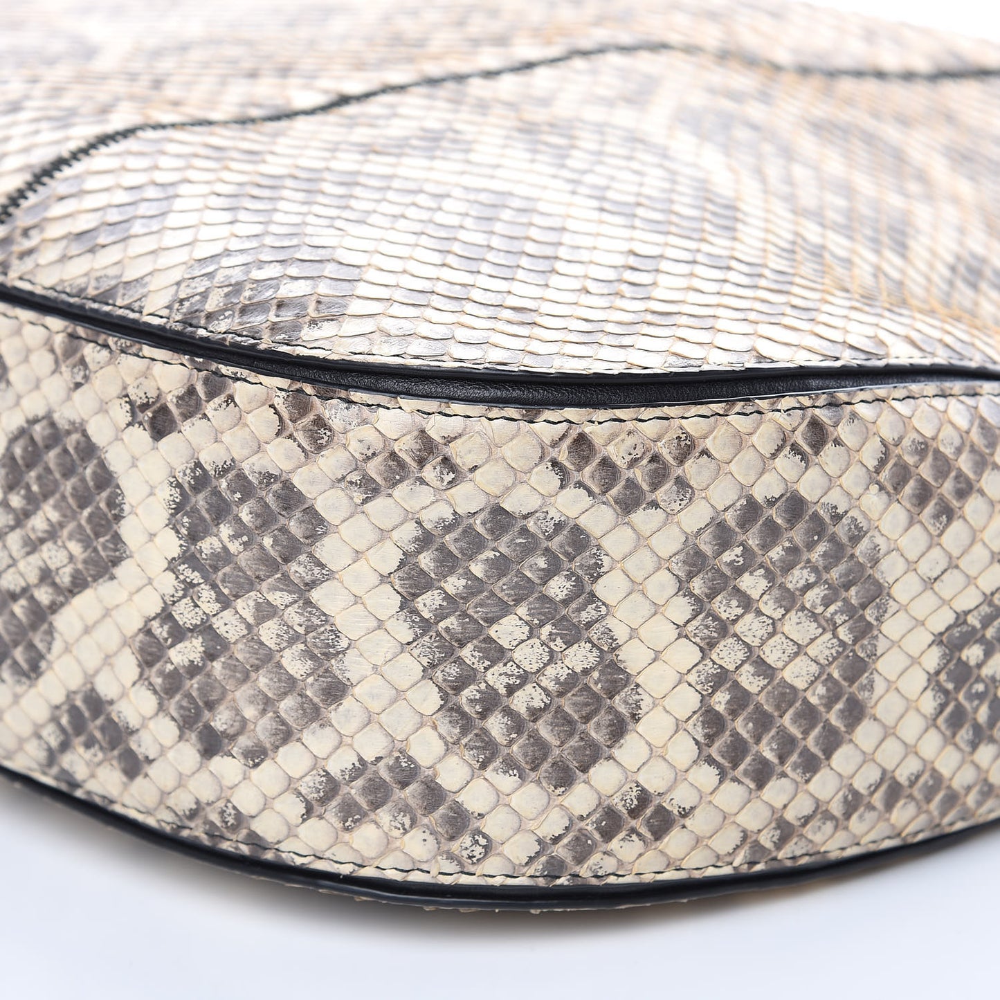 Anaconda Medium Loop Hobo White Black