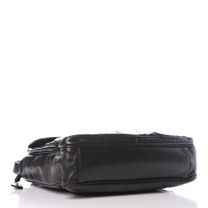 Chanel Lambskin Quilted CC Shoulder Bag Black 3 of 13