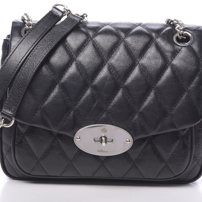 Mulberry Shiny Buffalo Quilted Small Shoulder Bag Black 9 of 9