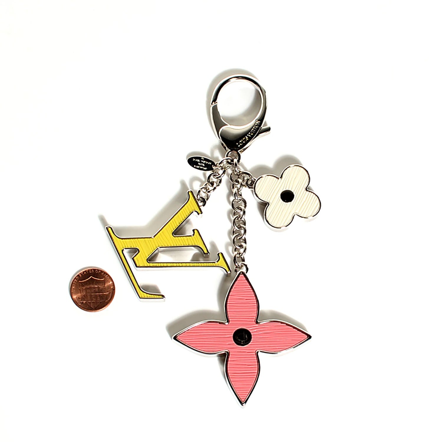 Louis Vuitton Fleur d'Epi Bag Charm 2 of 6