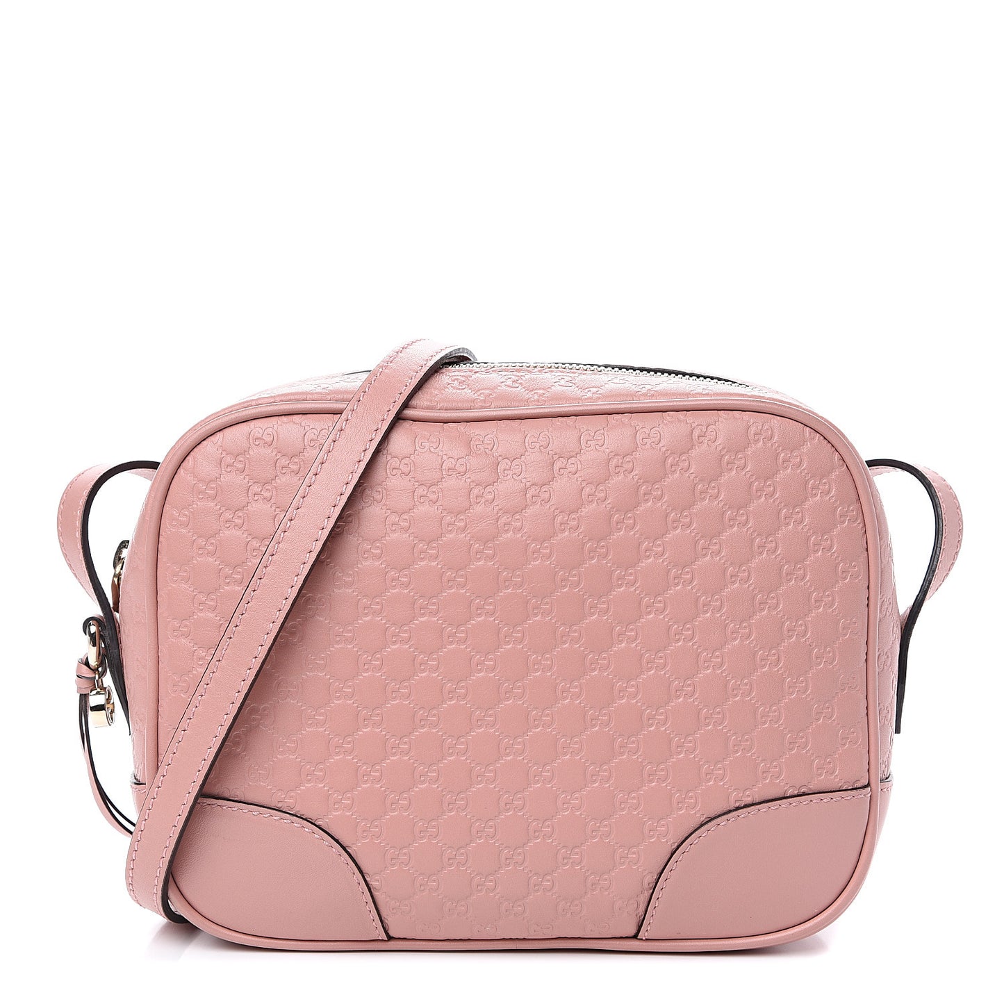Soft Microguccissima Mini Bree Messenger Bag Soft Pink
