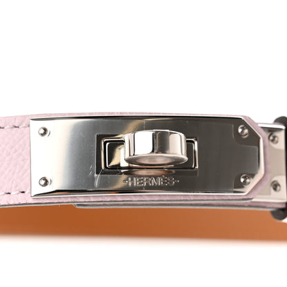 Hermes Epsom Kelly Belt Mauve Pale 3 of 5