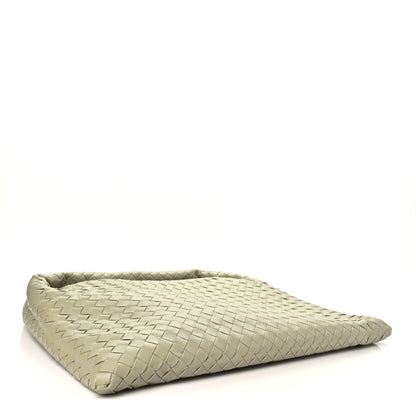 Bottega Veneta Calfskin Intrecciato Large Hop Travertine 4 of 10