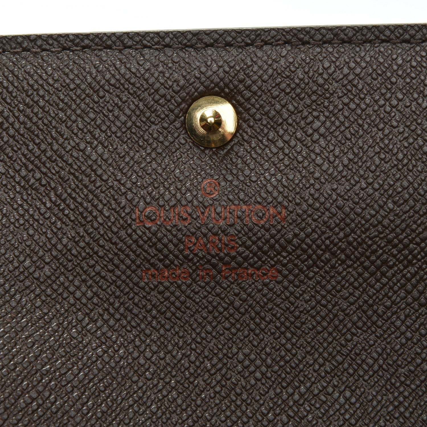 Louis Vuitton Damier Ebene Porte Tresor Etui Papier Wallet 6 of 6