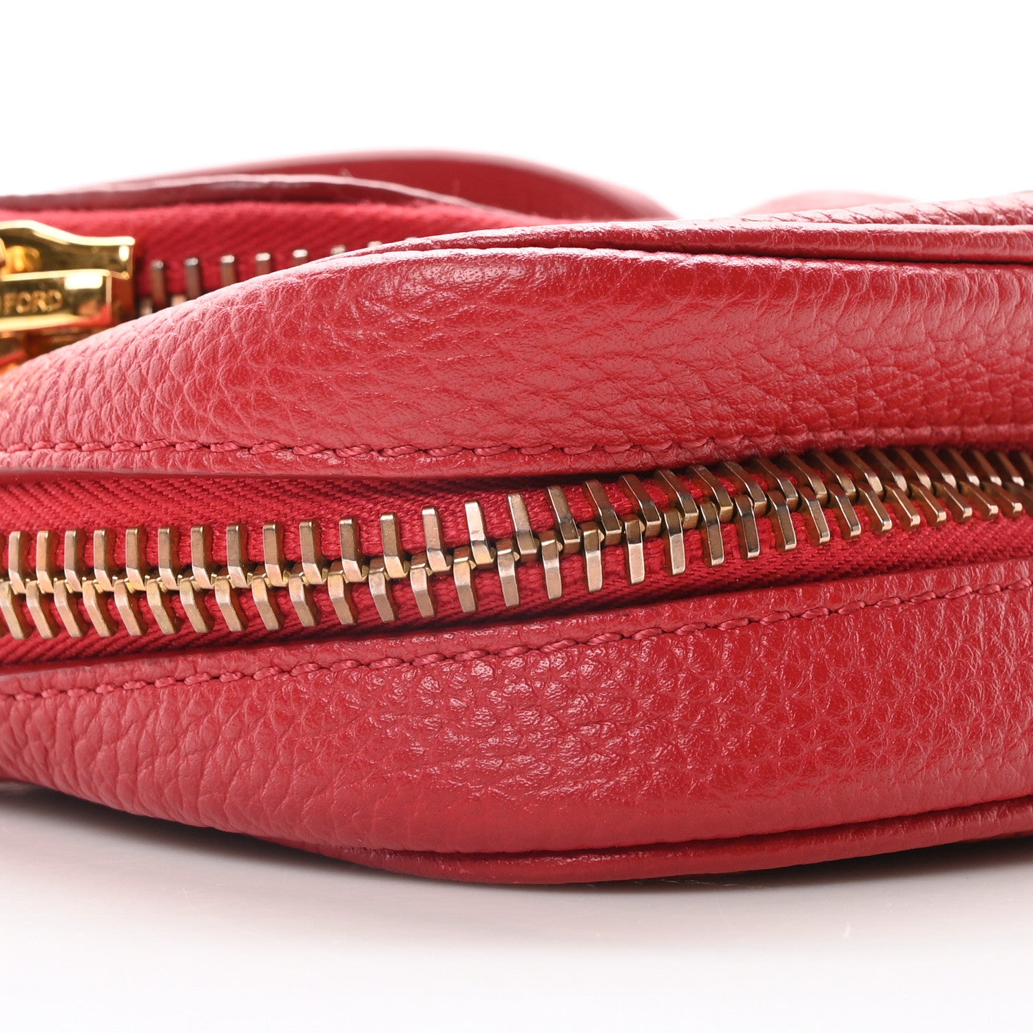 Tom Ford Calfskin Mini Jennifer Crossbody Bag Flame Red 8 of 9