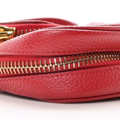 Tom Ford Calfskin Mini Jennifer Crossbody Bag Flame Red 8 of 9