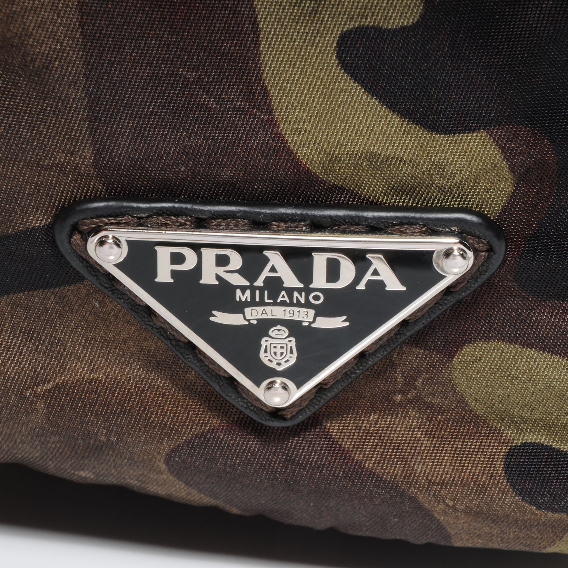 Prada Tessuto Nylon Camouflage Tote Mimetico 9 of 9