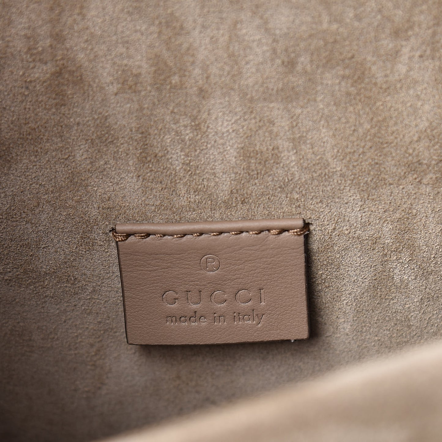 GG Supreme Monogram Mini Dionysus Shoulder Bag Taupe