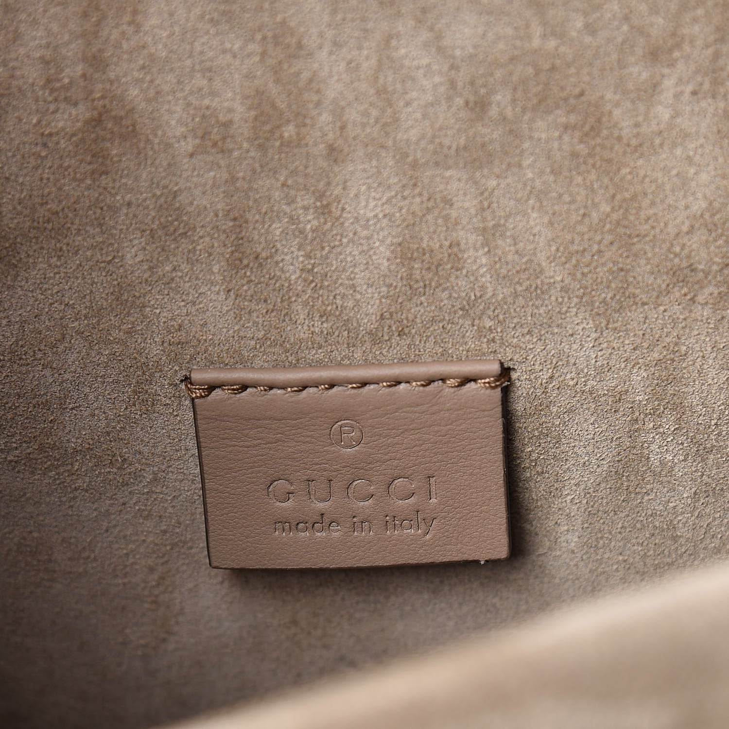 Gucci GG Supreme Monogram Mini Dionysus Shoulder Bag Taupe 6 of 12