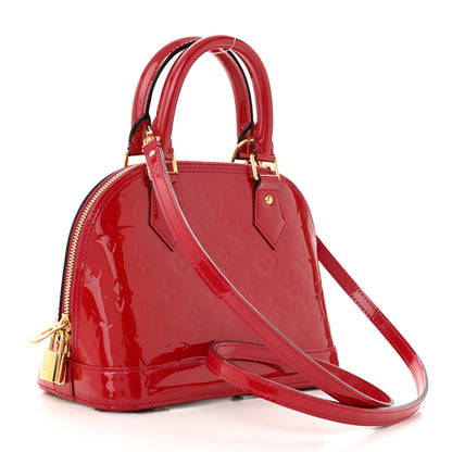 Louis Vuitton Vernis Alma BB Rose Indien 3 of 9