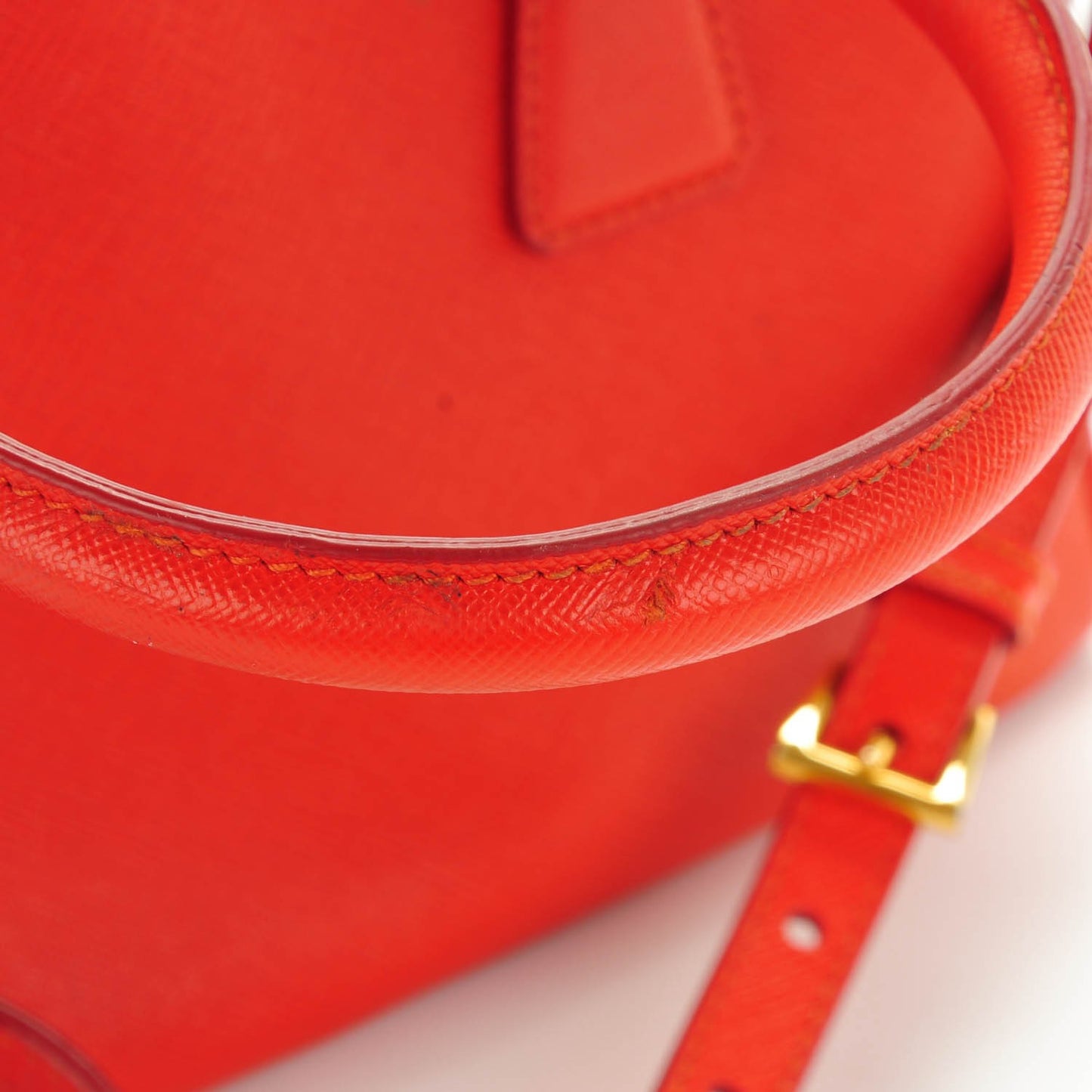 Saffiano Mini Galleria Double Zip Tote Lacca