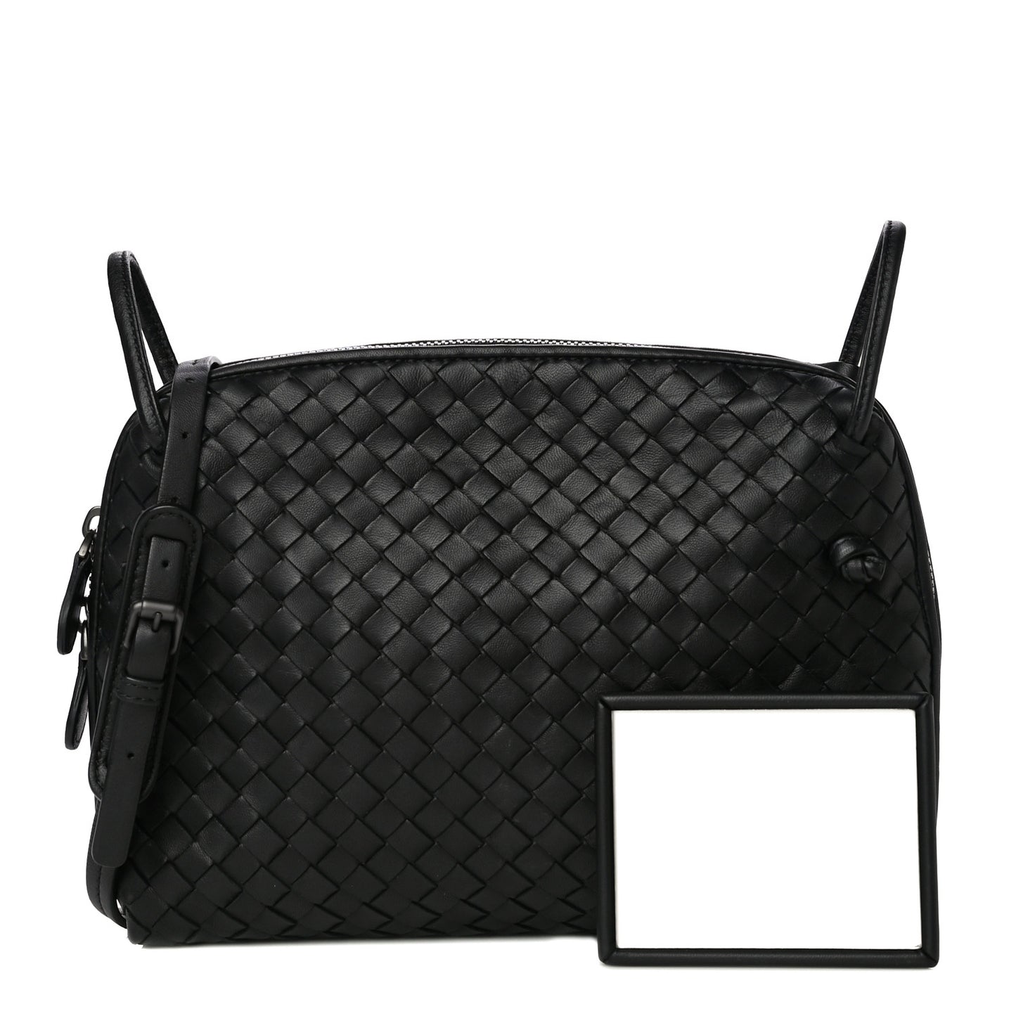 Nappa Intrecciato Nodini Bag Black