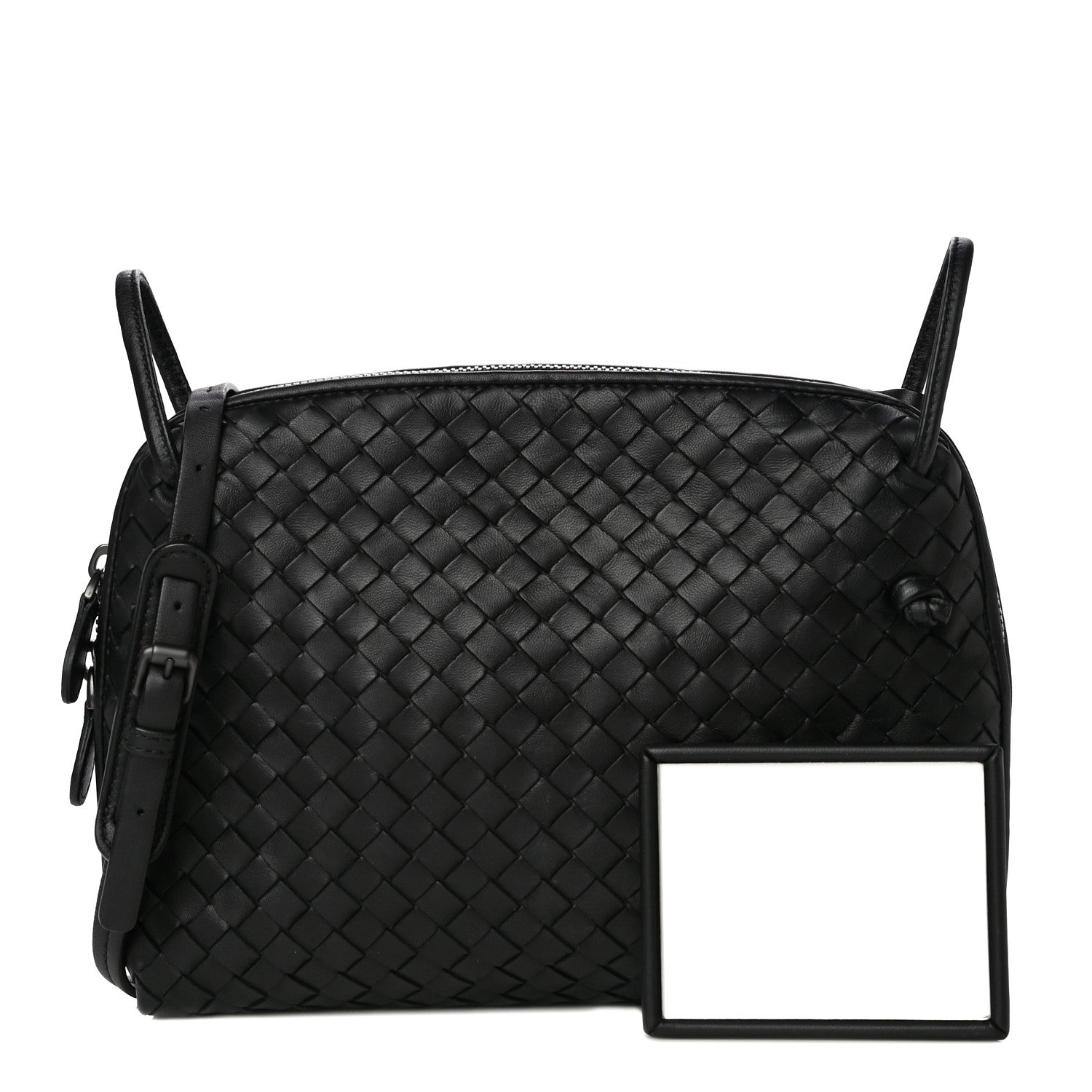 Bottega Veneta Nappa Intrecciato Nodini Bag Black 1 of 15