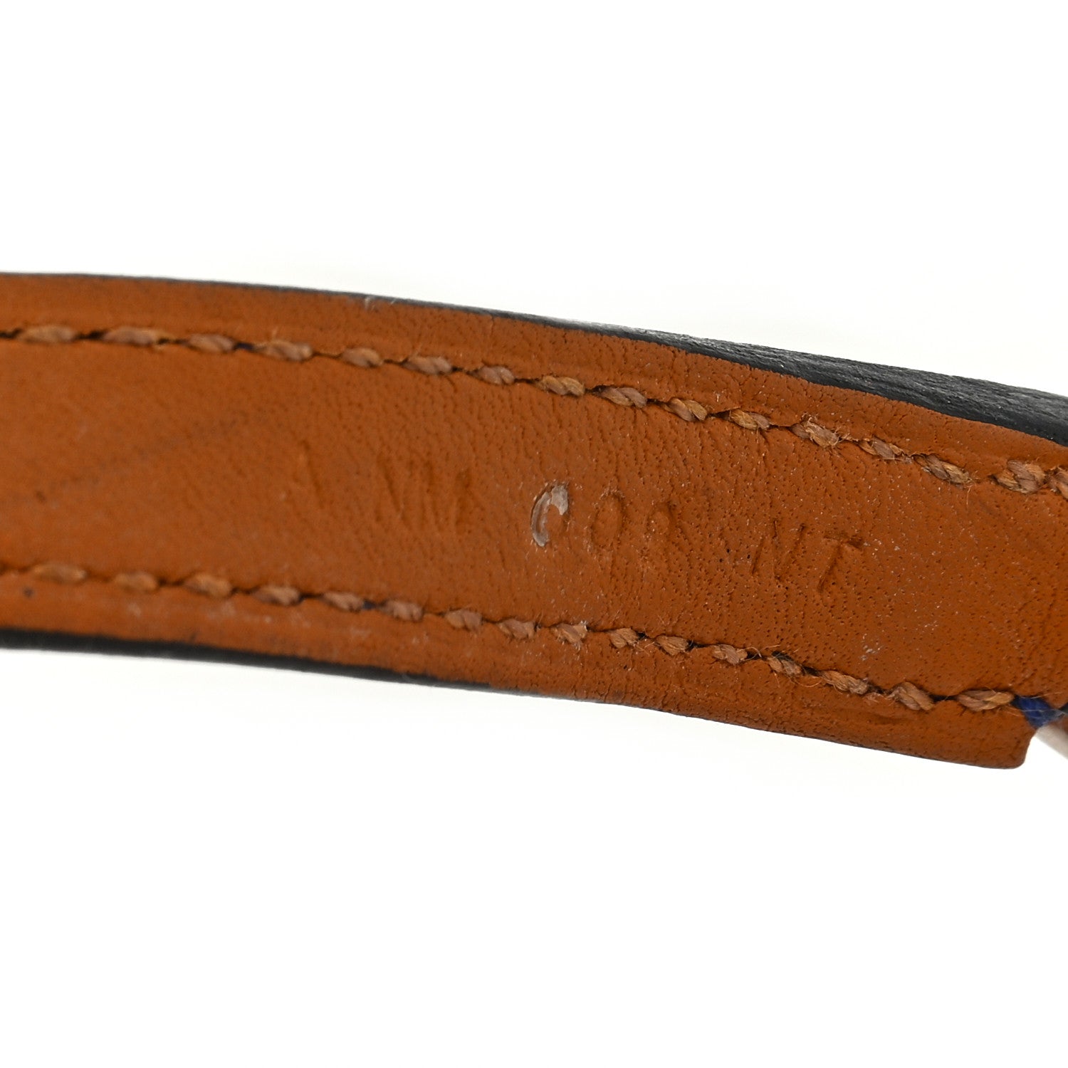 Hermes Swift Rivale Double Tour Bracelet T2 Bleu Saphir 4 of 4