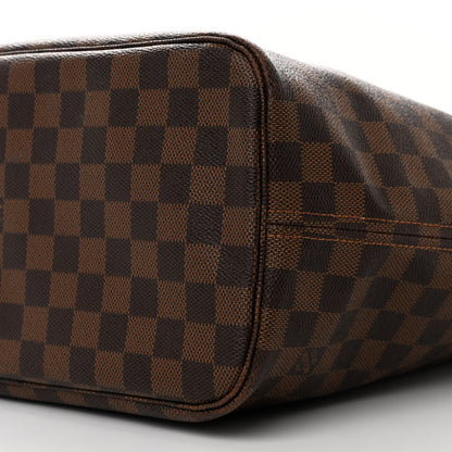 Louis Vuitton Damier Ebene Neo Neverfull MM Rose Ballerine 12 of 15