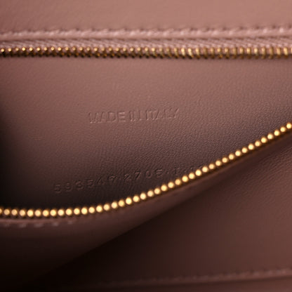 Balenciaga Grained Calfskin Small Hourglass Top Handle Bag Nude Beige 7 of 12