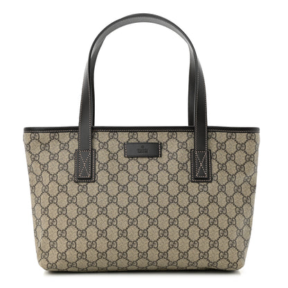Gucci GG Supreme Monogram Small Joy Tote Dark Brown 1 of 11