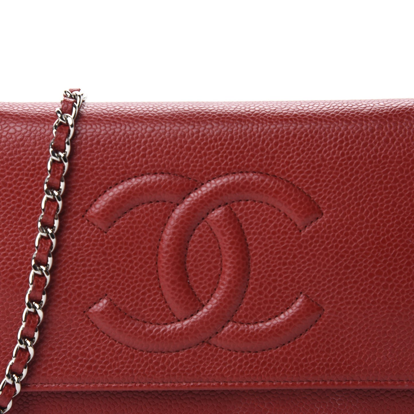 Caviar Timeless CC Wallet On Chain WOC Red
