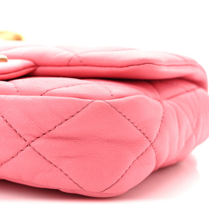 Chanel Lambskin Quilted Mini Funky Town Flap Pink 10 of 10