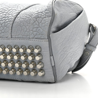Alexander Wang Pebbled Lambskin Rockie Carbon Rodhium Hardware 6 of 9