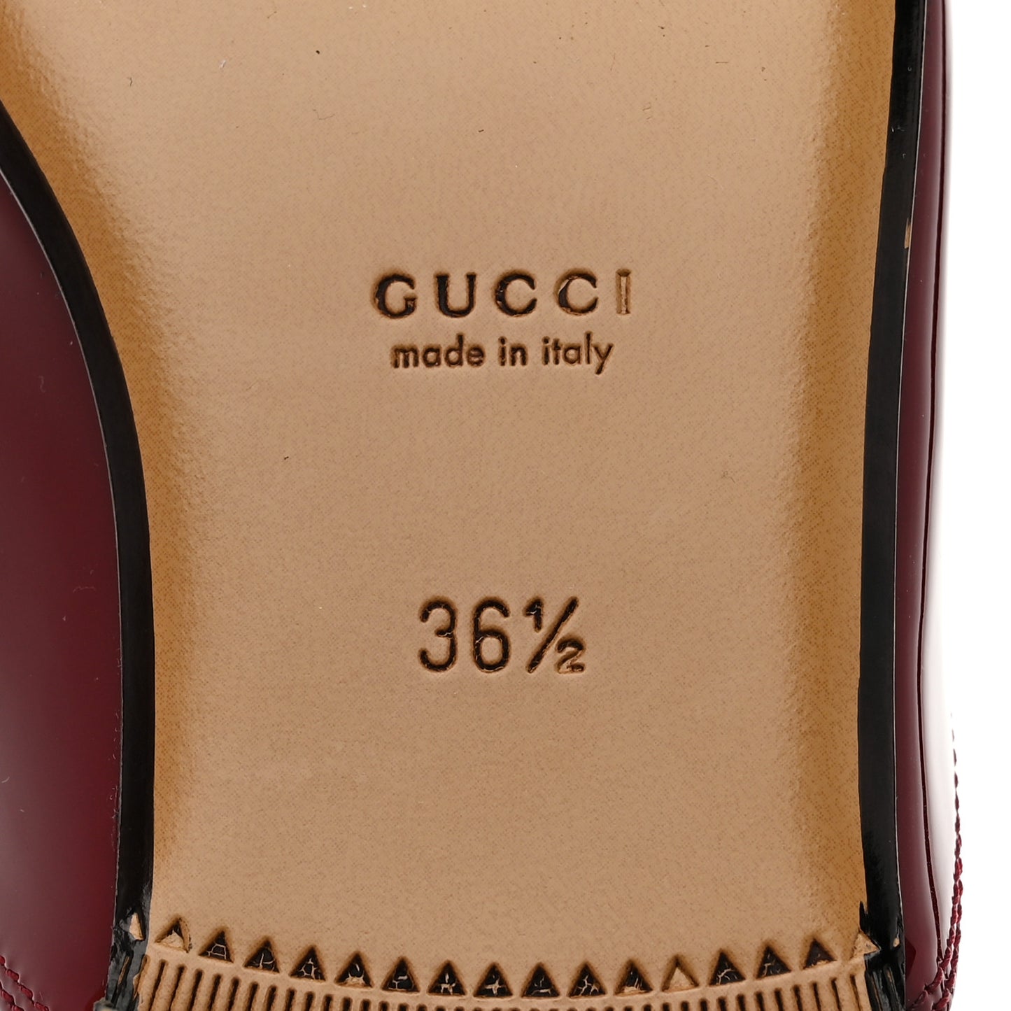 Patent Womens Princetown Slippers 36.5 Rosso Ancora