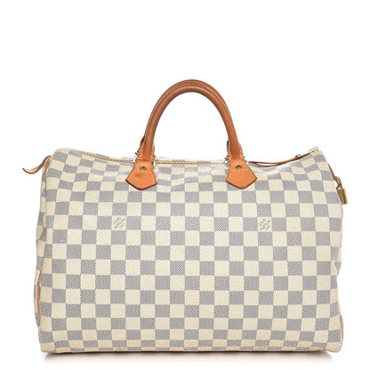 Louis Vuitton Damier Azur Speedy 35 1 of 7