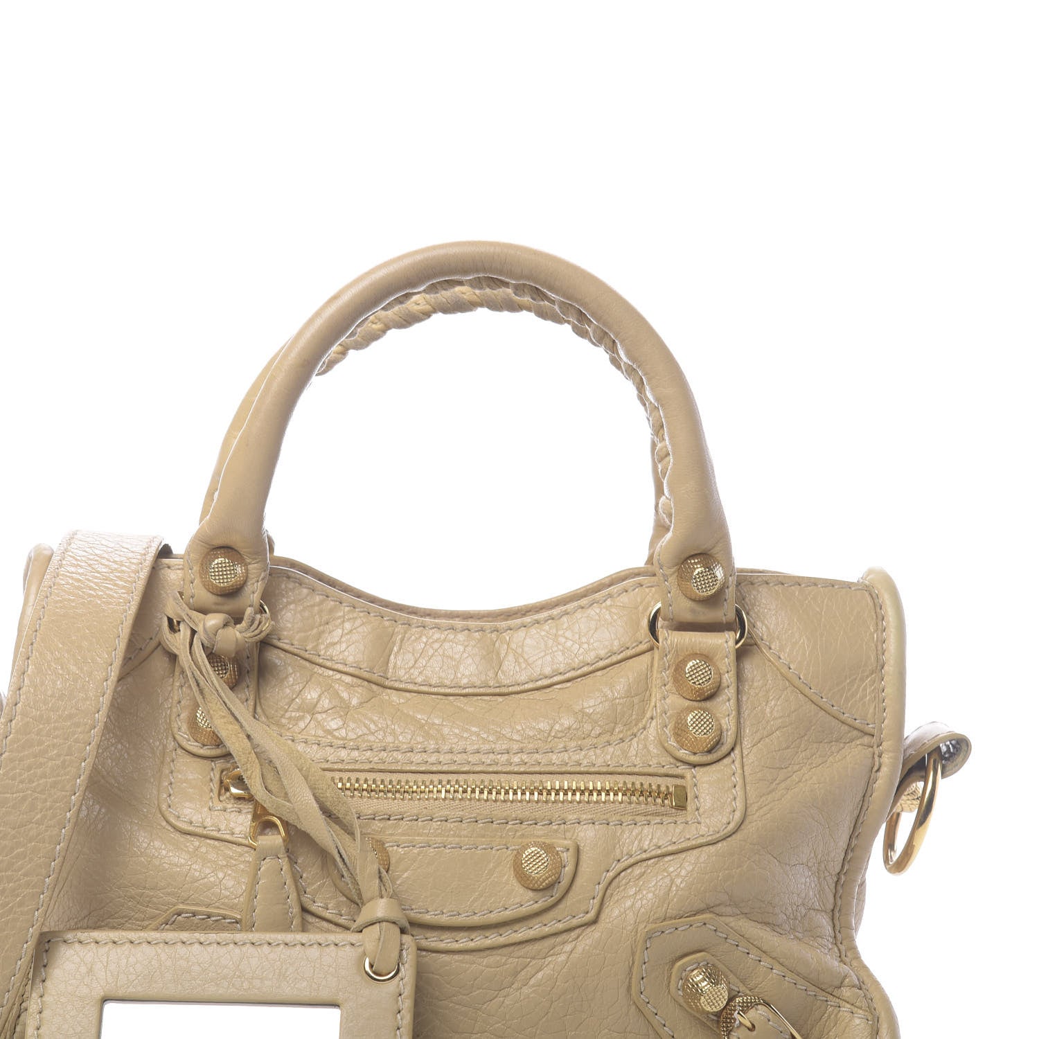Balenciaga Agneau Giant 12 Gold Hardware Mini City Beige Oryx 22 of 22