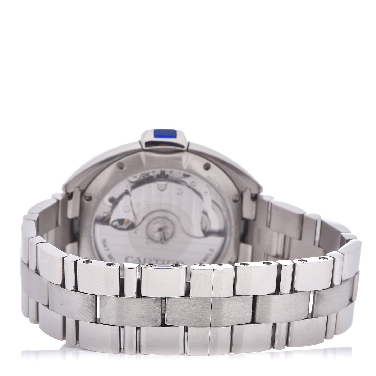 Stainless Steel 35mm Cle De Automatic Watch
