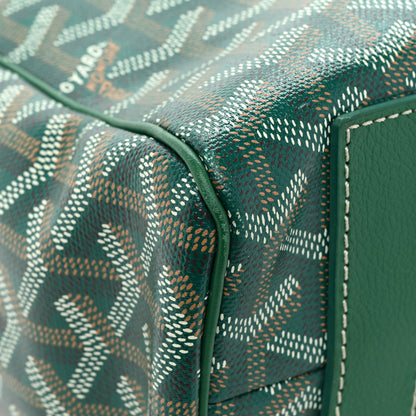 Goyard Goyardine Voltaire III Tote Green 15 of 16