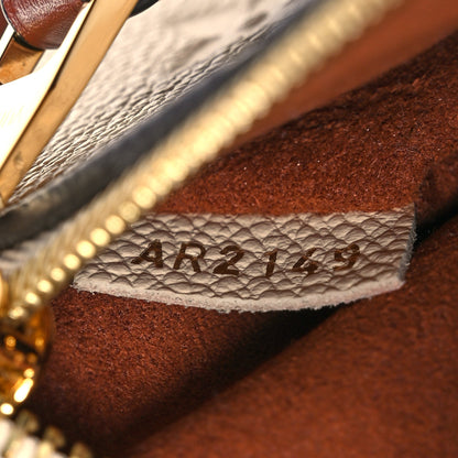 Louis Vuitton Empreinte Braided Pochette Metis Creme Beige Caramel 7 of 14