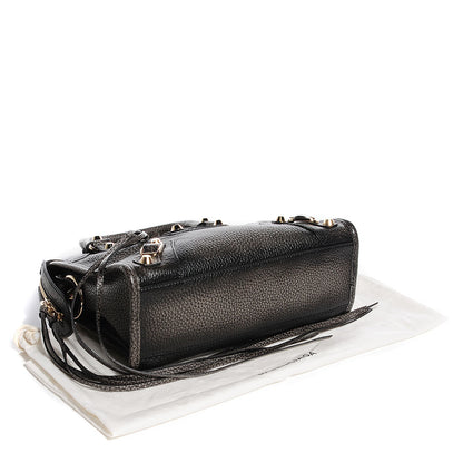 Balenciaga Grained Calfskin Classic Gold Hardware Mini City Ombre Grey Gradient 5 of 14