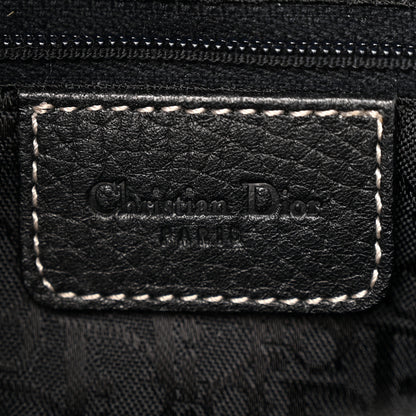 Christian Dior Calfskin Double Saddle Bag Black 6 of 11