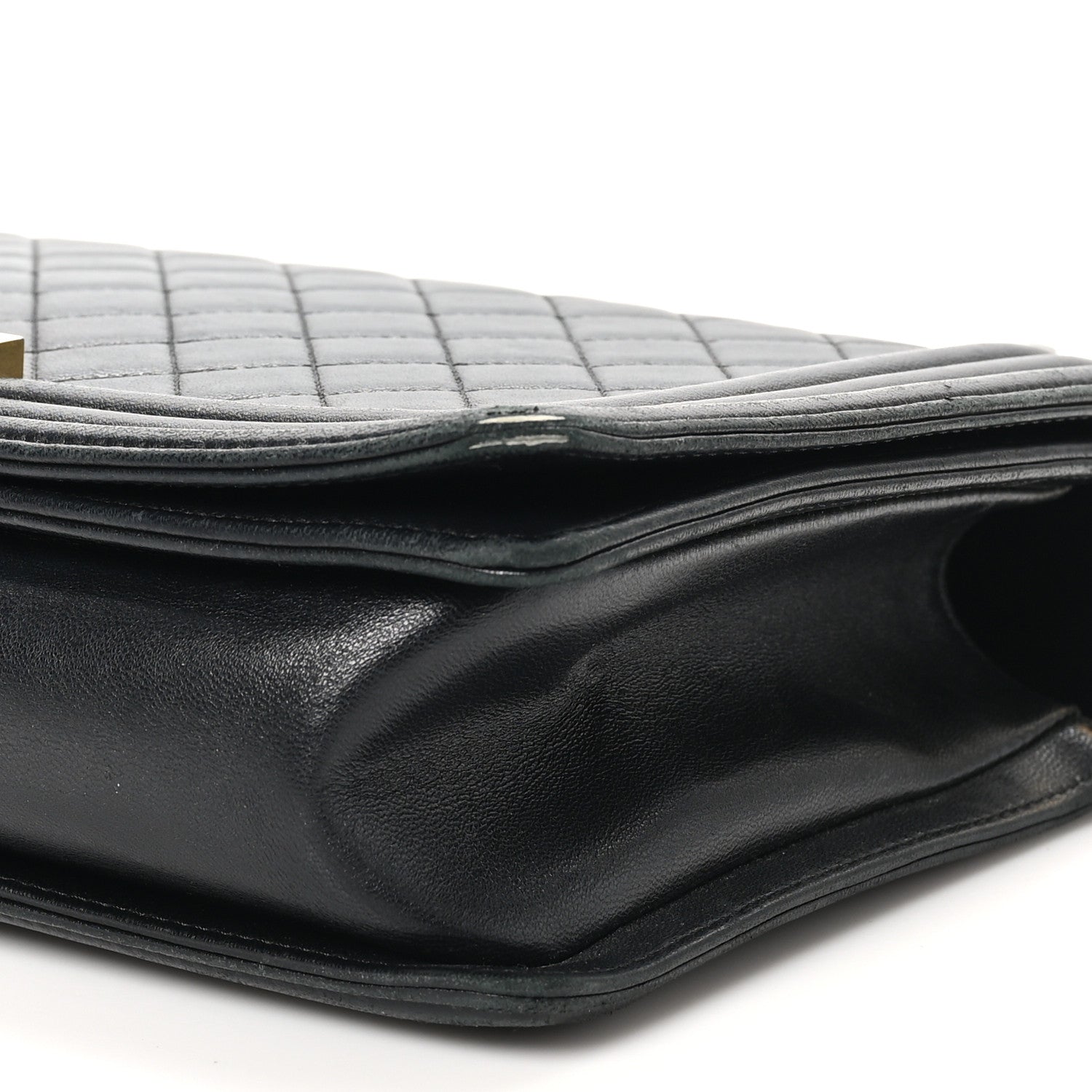 Chanel Lambskin Quilted New Medium Boy Flap Black 10 of 13