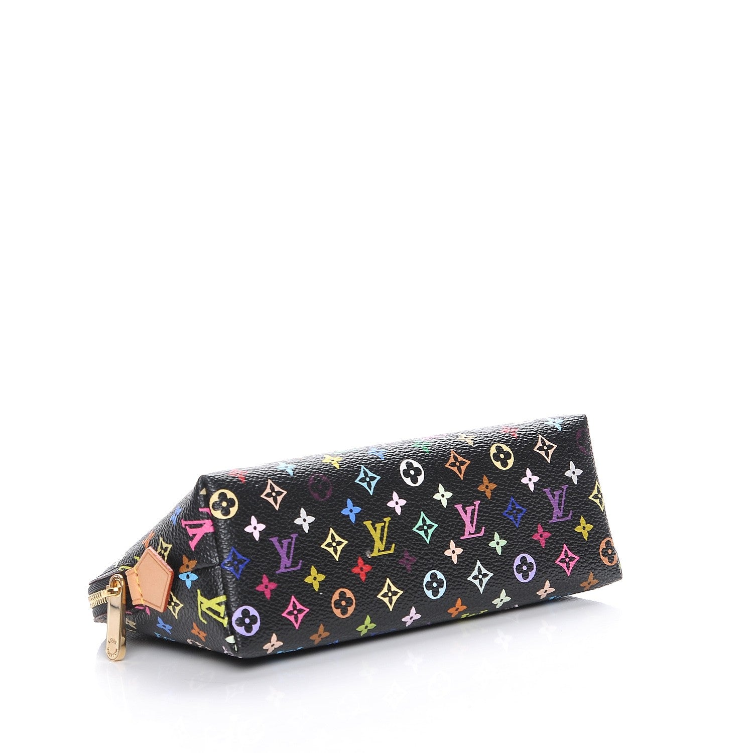 Louis Vuitton Monogram Multicolor Cosmetic Pouch Black Grenade 4 of 7