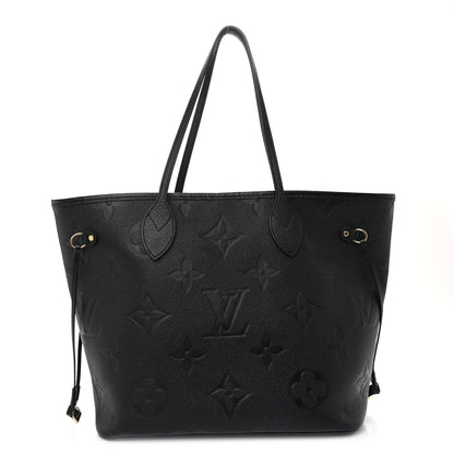 Louis Vuitton Empreinte Monogram Giant Neverfull MM Black 1 of 10