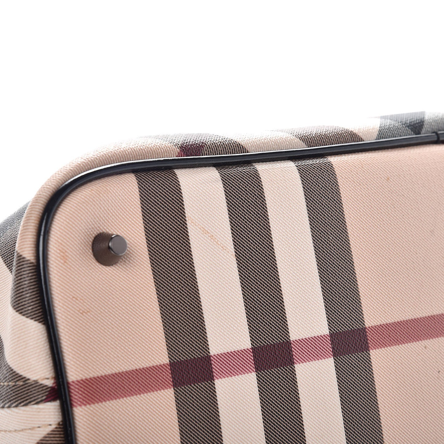 Supernova Check Regent Tote Black