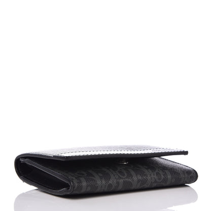 Chloe CHRISTIAN DIOR HOMME Coated Canvas Card Holder Grise 4 of 9