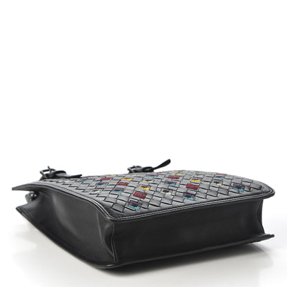 Bottega Veneta Nappa Intrecciato Squadrato Miniature Bag Black 3 of 8