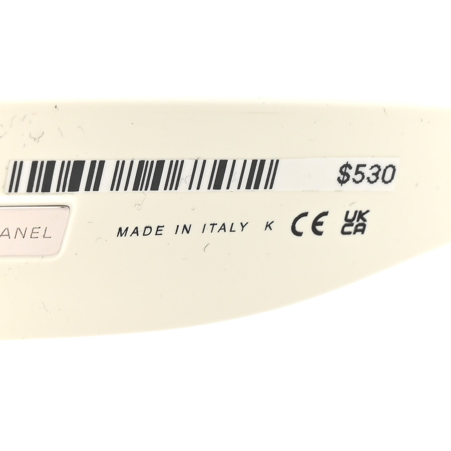 Acetate Butterfly Large CC Sunglasses 6058 Black White
