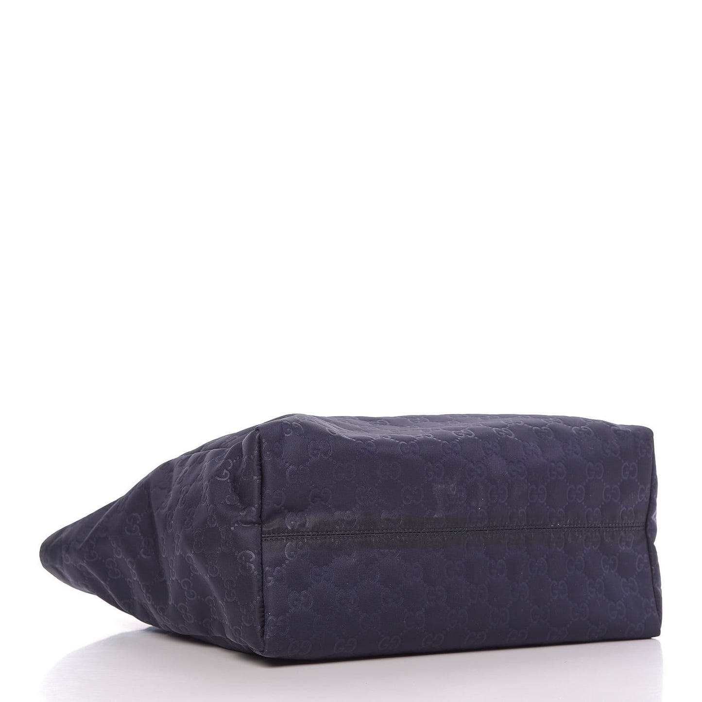 Nylon Guccissima Medium Tote Navy