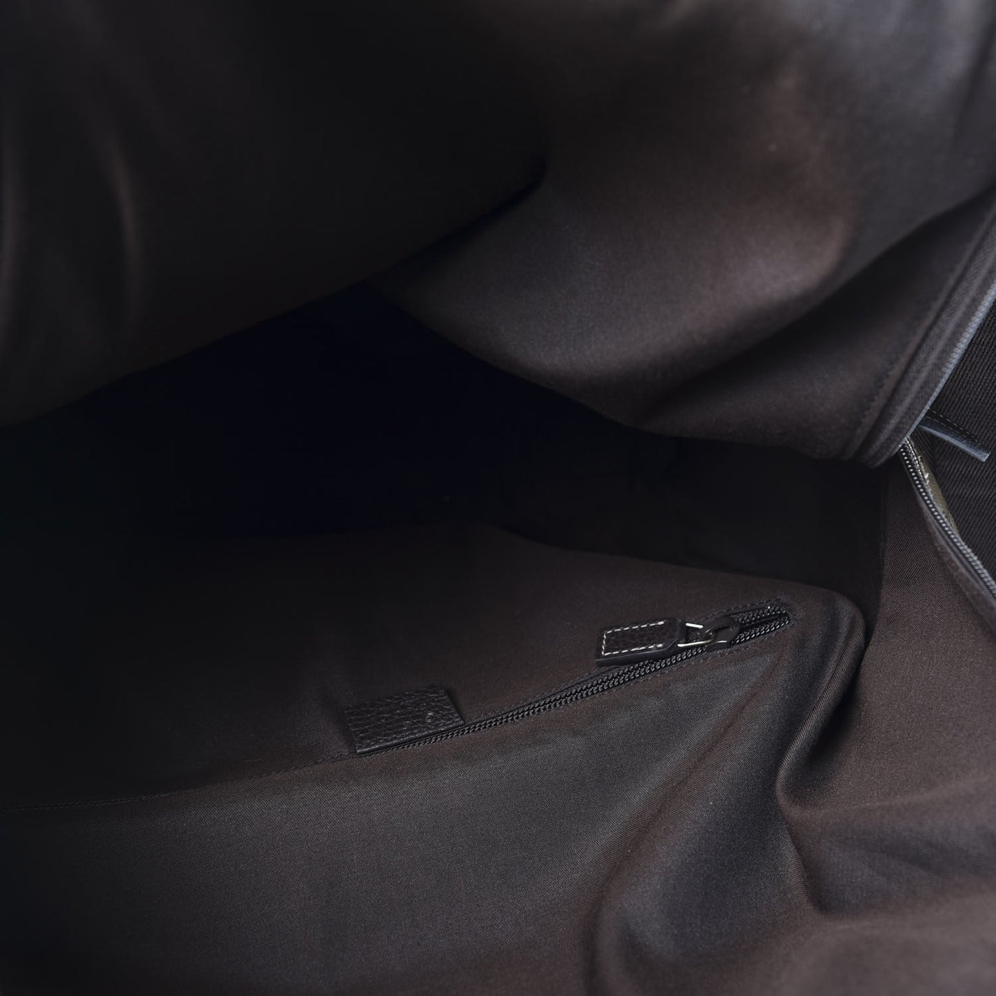 Crystal Monogram Backpack Dark Brown