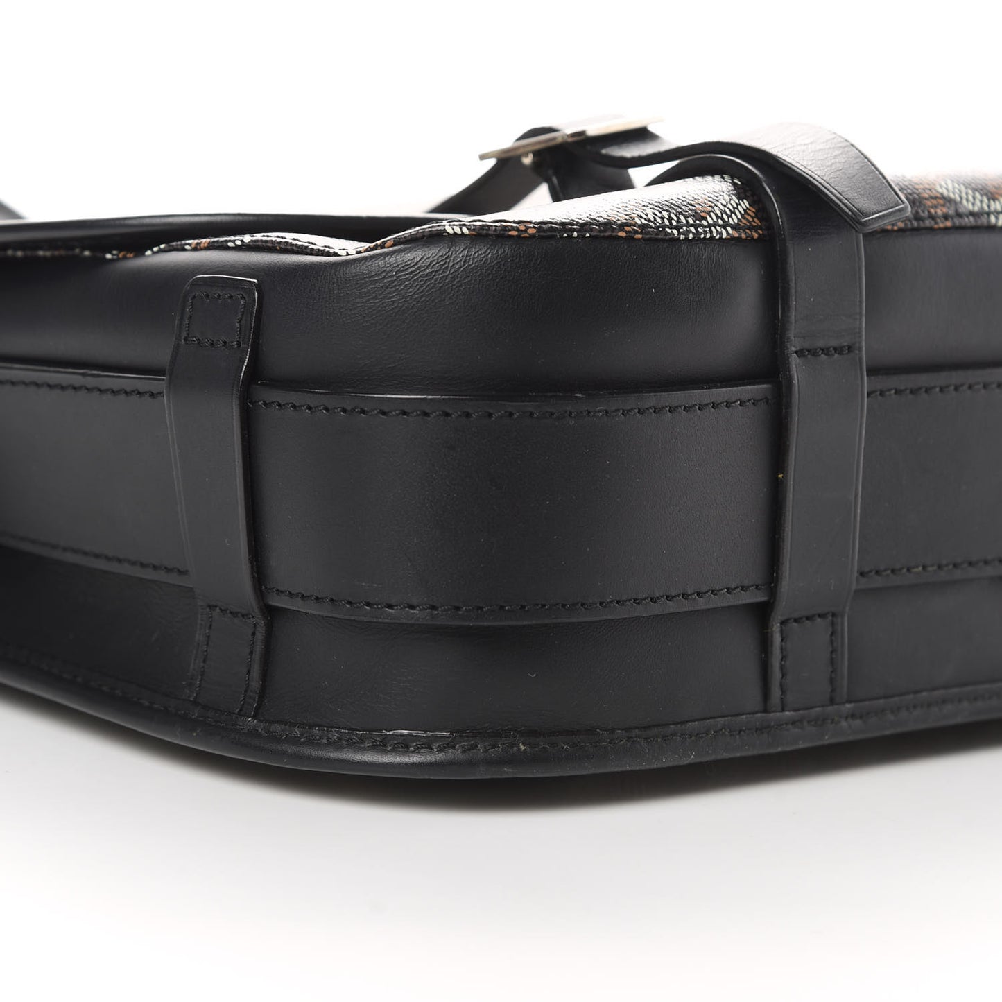 Goyardine Belvedere GM Messenger Bag Black