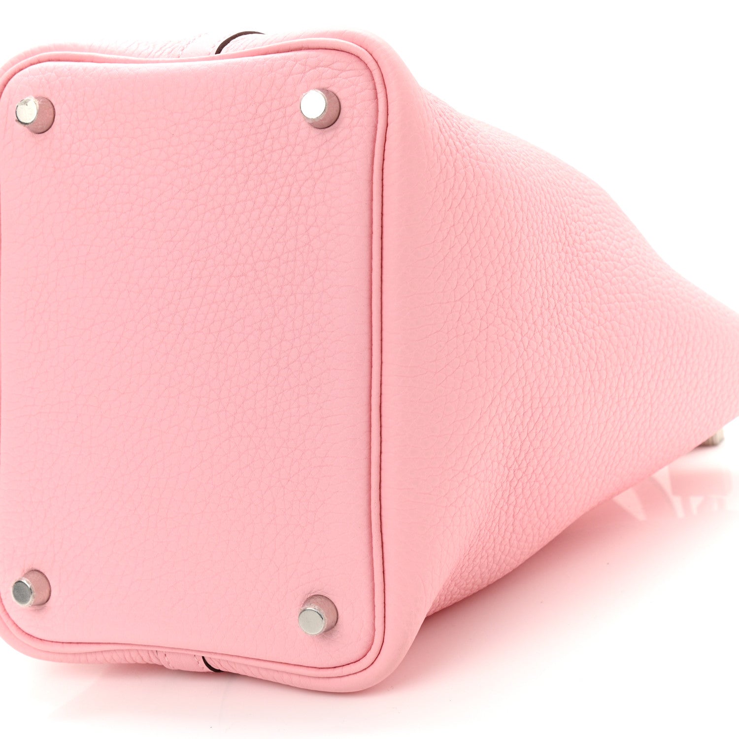 Hermes Taurillon Clemence Picotin Lock 18 PM Rose Sakura 9 of 9