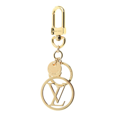 Louis Vuitton LV Circle Bag Charm Key Holder Gold 1 of 3