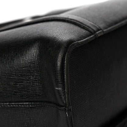 MCM Calfskin Studded Tote Black 13 of 14