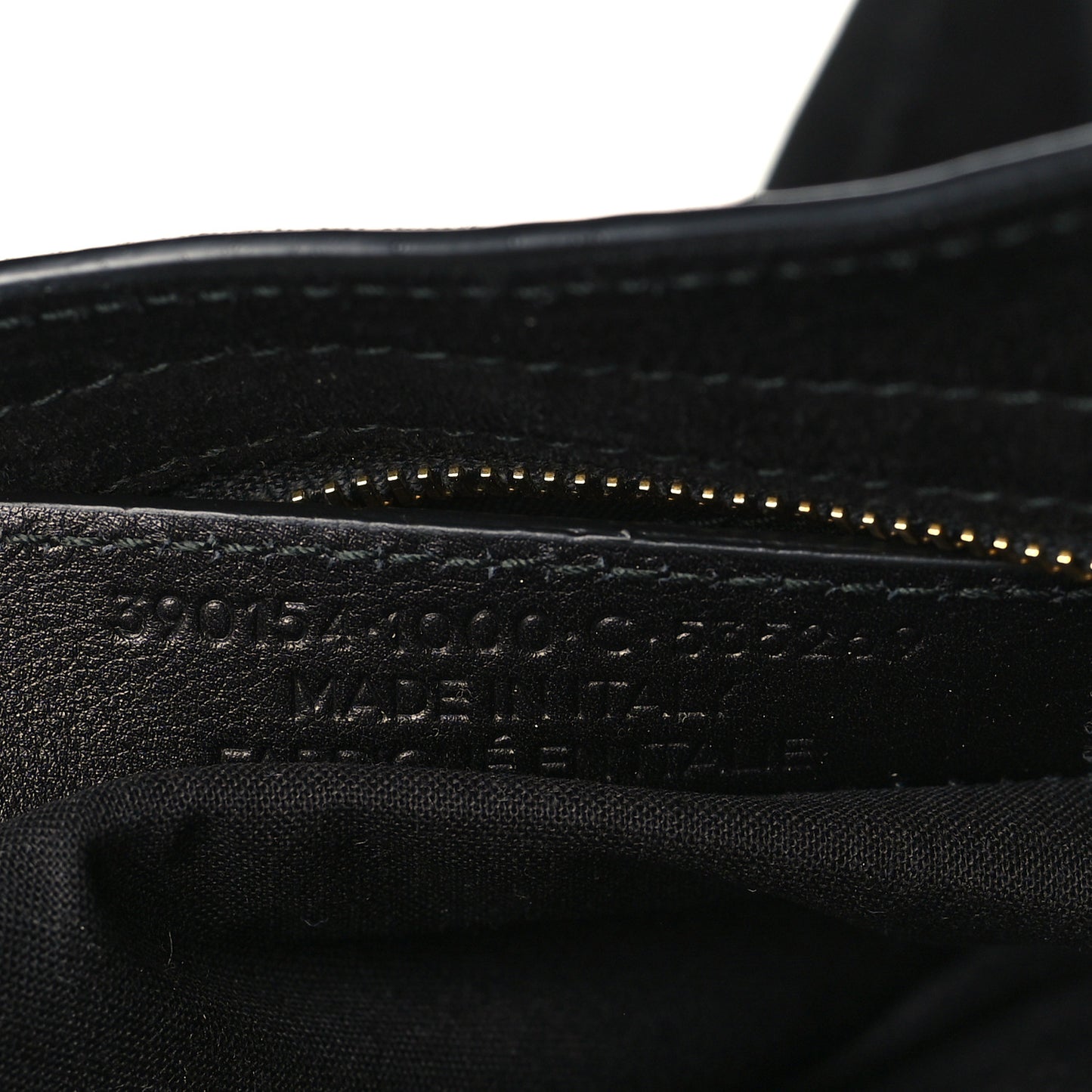 Baby Daim Gold Metallic Edge Hardware City Black