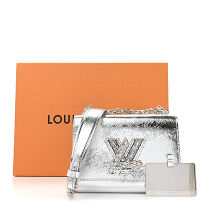 Louis Vuitton Mirror Epi Swarovski Strass Twist PM Silver 10 of 10